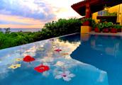 Villa Catarina - Punta Mita private villas on the hillside overlooking the Four Seasons Resort and the Pacific Ocean