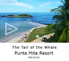 Hole 3b at the Punta Mita Resort, Riviera Nayarit, Mexico